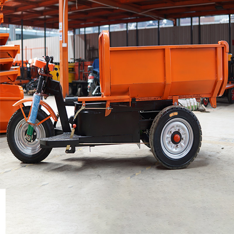 Electric Three Wheel Dump Tricycle