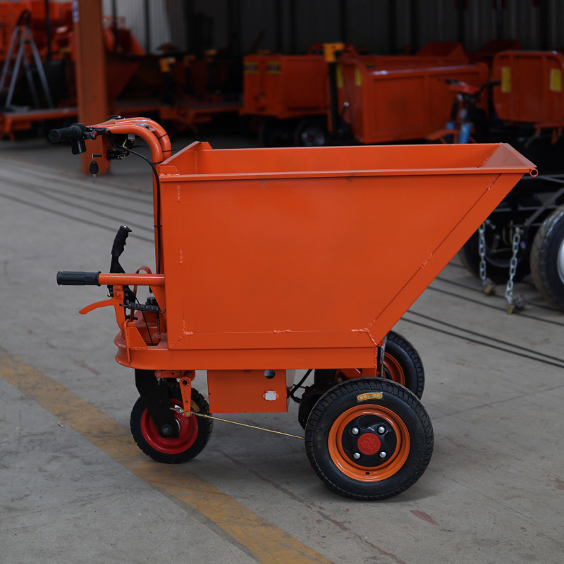 Electric Mini Powered Wheelbarrow Dumper